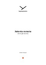 Preview for 33 page of Beyerdynamic XELENTO REMOTE Operating Instructions Manual