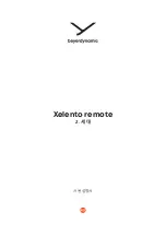 Preview for 107 page of Beyerdynamic XELENTO REMOTE Operating Instructions Manual