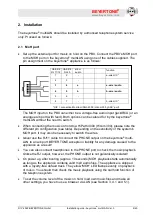 Preview for 6 page of BEYERTONE multiLAN Installation Manual