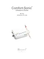 BEYES Comfort-Sonic P6 Plus Instructions For Use Manual preview