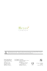 Preview for 24 page of BEYES Comfortek Instructions For Use Manual