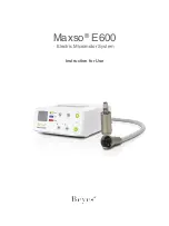 Preview for 1 page of BEYES Maxso E600 Instructions For Use Manual