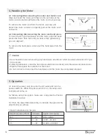 Preview for 6 page of BEYES Maxso E600P Instructions For Use Manual