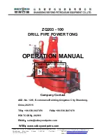 Предварительный просмотр 1 страницы Beyond ZQ203-100 Operation Manual