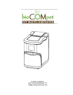 beyondGREEN bioCOMpet Operation Manual preview