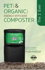 beyondGREEN Pet & Organic Waste Composter Manual preview