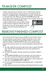 Preview for 12 page of beyondGREEN Pet & Organic Waste Composter Manual