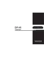 Предварительный просмотр 1 страницы Beyonwiz DP-H1 User Manual