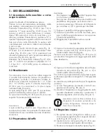 Предварительный просмотр 21 страницы Bezzera B2013 Instruction Manual