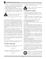 Предварительный просмотр 22 страницы Bezzera B2013 Instruction Manual