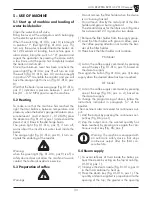 Предварительный просмотр 33 страницы Bezzera B2013 Instruction Manual