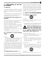 Preview for 23 page of Bezzera BB012 Instruction Manual