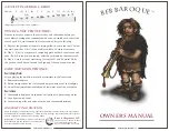 Bfb Baroque Owner'S Manual предпросмотр