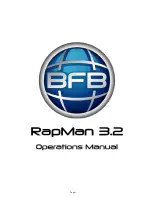 Bfb RapMan 3.2 Operation Manual предпросмотр