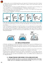 Предварительный просмотр 28 страницы BFC srl JUNIOR EXTRA Instructions For Use Manual