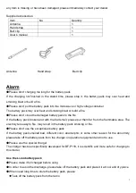 Предварительный просмотр 3 страницы BFDX BF-P118 Manual