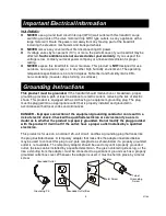 Preview for 5 page of BFE Esprit ET188 Owner'S Manual