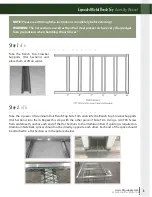 Предварительный просмотр 3 страницы BFG Technologies Grower Select Expanded Metal Bench Top Assembly Manual