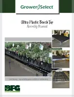 Предварительный просмотр 1 страницы BFG Technologies Grower Select Ultra Plastic Bench Top Assembly Manual