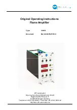 Предварительный просмотр 1 страницы BFI Automation 3001D Original Operating Instructions