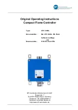 Preview for 1 page of BFI Automation CFC 3000L Original Operating Instructions