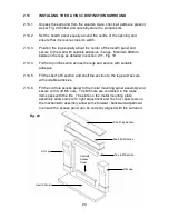 Предварительный просмотр 23 страницы BFM Europe Da Vinci Installation, Maintenance & User Instructions