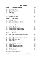 Preview for 2 page of BFM Europe GICCI2MN Installation, Maintenance & User Instructions