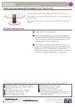 Preview for 2 page of BFM Futureglass Social Table Assembly Instructions