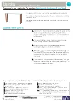 BFM Futureglass State Console Conference Room Table Assembly Instructions предпросмотр