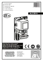 BFT ALCOR N Installation And User Manual предпросмотр