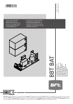 BFT BBT BAT Installation Manual preview