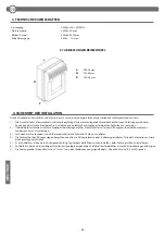 Preview for 54 page of BFT CDS 1.3 Installation And Operation Manual