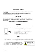 Предварительный просмотр 3 страницы BFT Cell Switch Prime Installation & User Manual