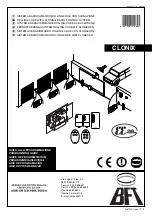 Preview for 1 page of BFT CLONIX Series Programming Manual