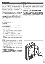 Предварительный просмотр 4 страницы BFT COMPASS 232 Installation And User Manual