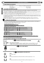 Preview for 4 page of BFT CSB Xtreme Installation And User Manual