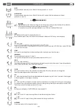 Preview for 21 page of BFT CSB Xtreme Installation And User Manual