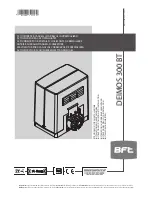 BFT DEIMOS 300 BT Installation And User Manual preview