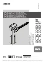 BFT GIOTTO 30-50 BT Installation And User Manual preview