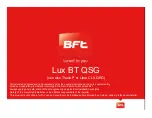 Preview for 1 page of BFT LUX BT 2B Manual