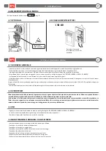 Предварительный просмотр 7 страницы BFT MAXIMA 30 Installation And User Manual