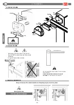 Предварительный просмотр 10 страницы BFT MAXIMA 30 Installation And User Manual