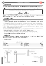 Предварительный просмотр 20 страницы BFT MAXIMA 30 Installation And User Manual