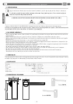 Preview for 4 page of BFT Maxima Ultra 68 Installation And User Manual