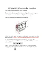 Предварительный просмотр 1 страницы BFT Mitto 2M Overview