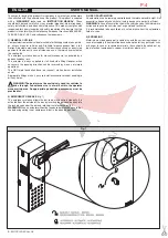 Preview for 4 page of BFT MOOVI 30 Installation And User Manual