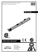 BFT P7 - P 4.5 Installation And User Manual preview