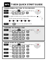 BFT T-Box Quick Start Manual preview