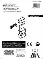 Preview for 1 page of BFT VIRGO BAT Installation And User Manual