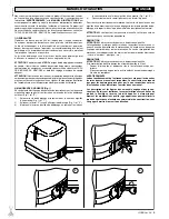 Preview for 3 page of BFT VIRGO Installation And User Manual